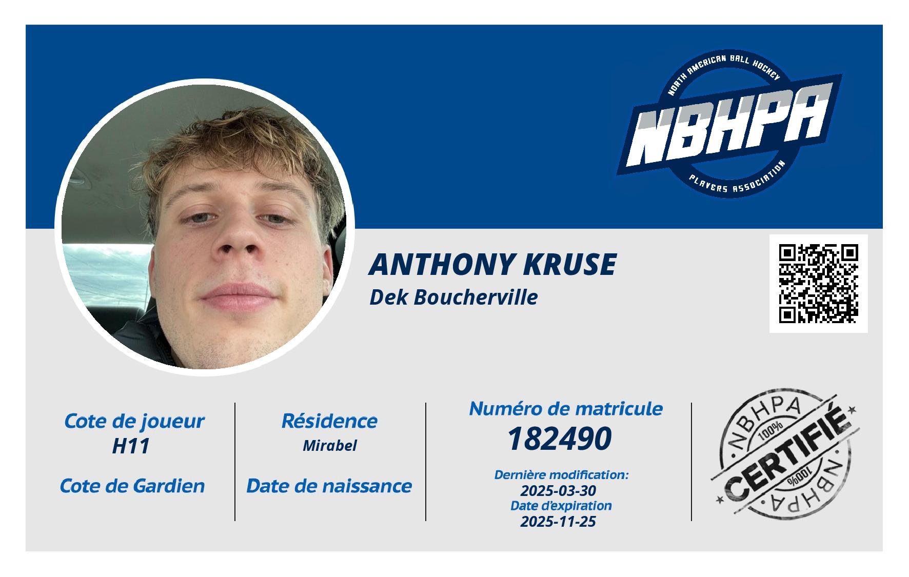 Anthony Kruse