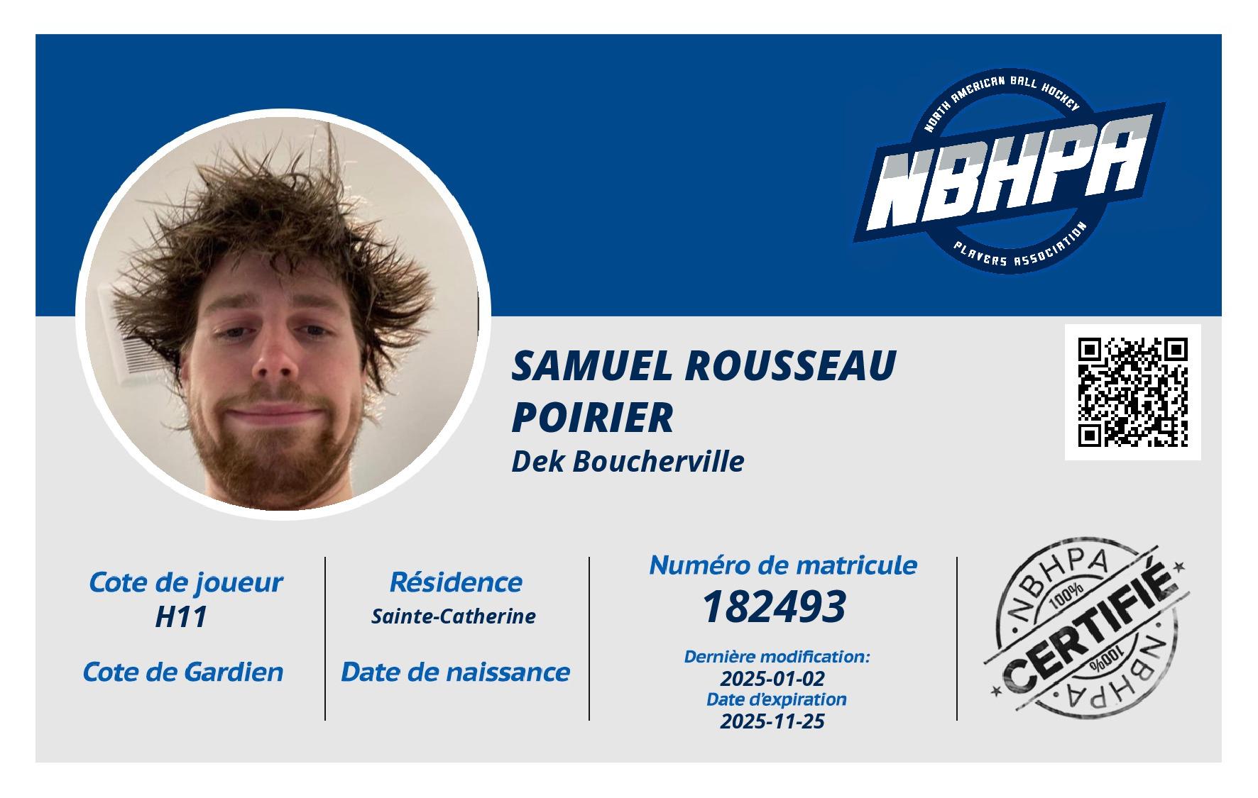 Samuel Rousseau Poirier