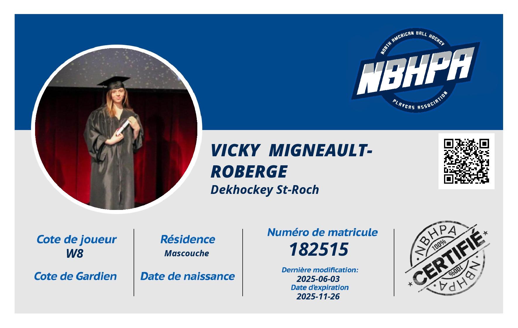 Vicky  Migneault-Roberge 