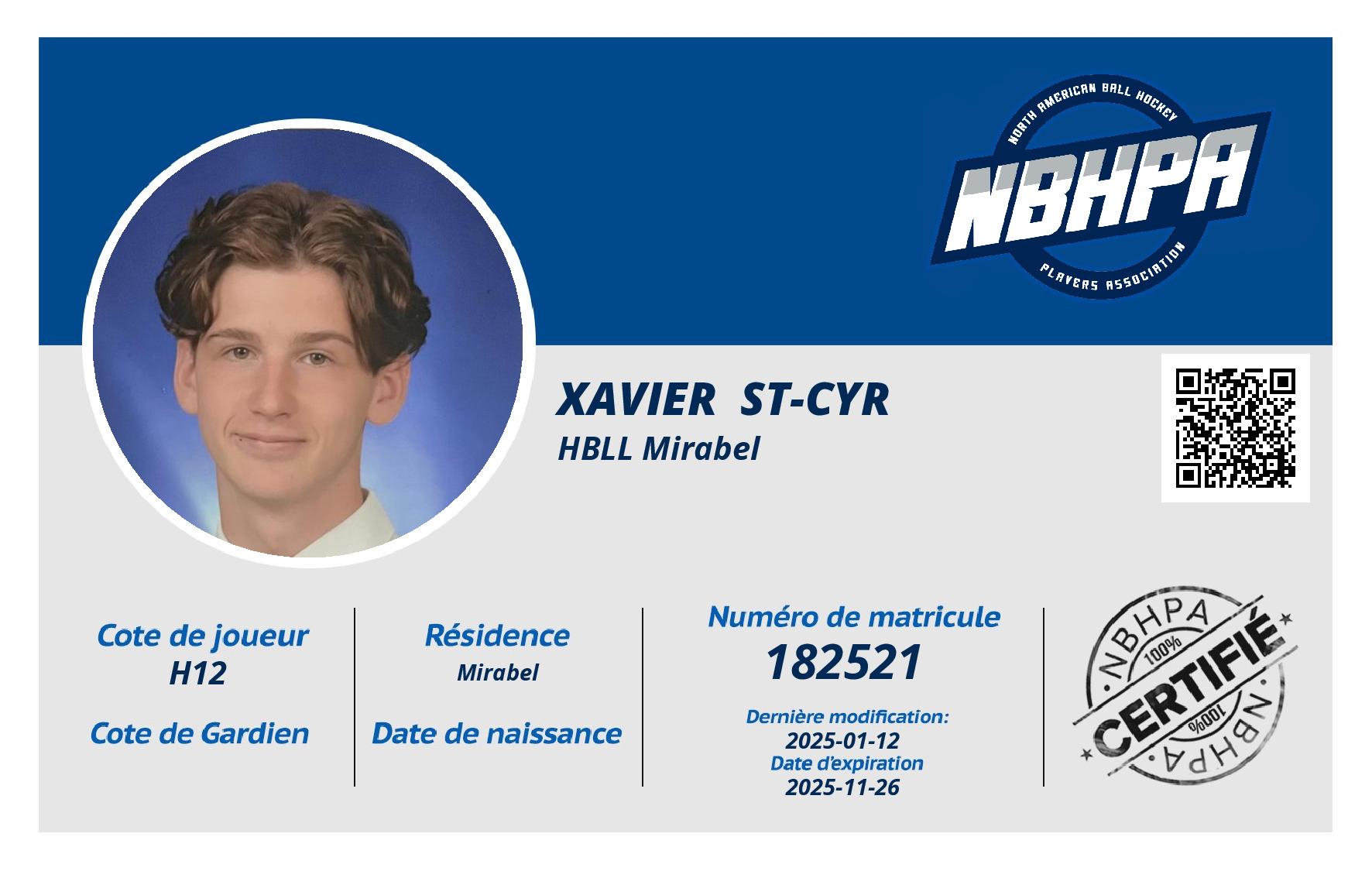 Xavier  St-Cyr 