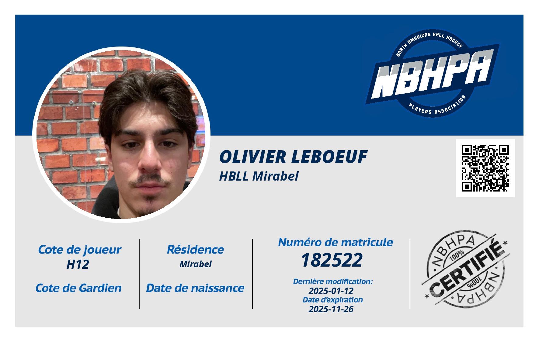 Olivier Leboeuf