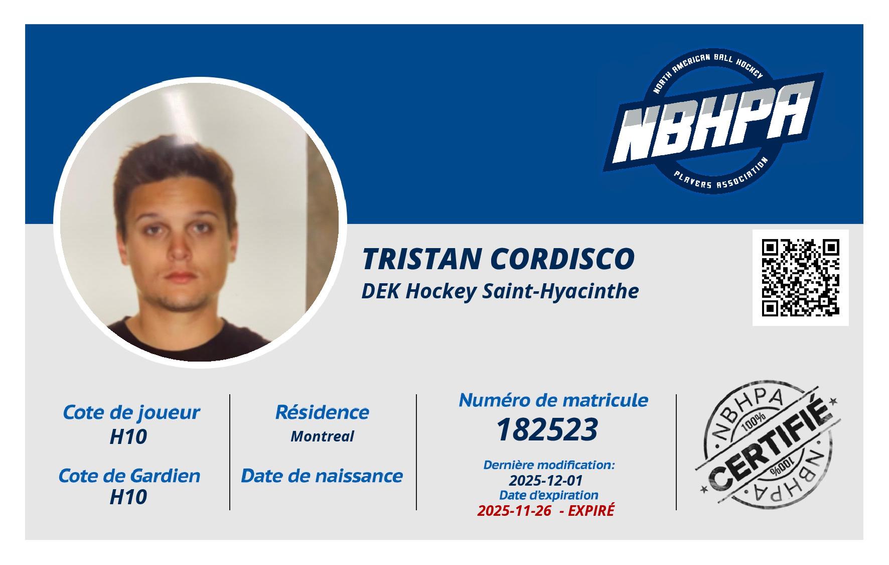 Tristan Cordisco