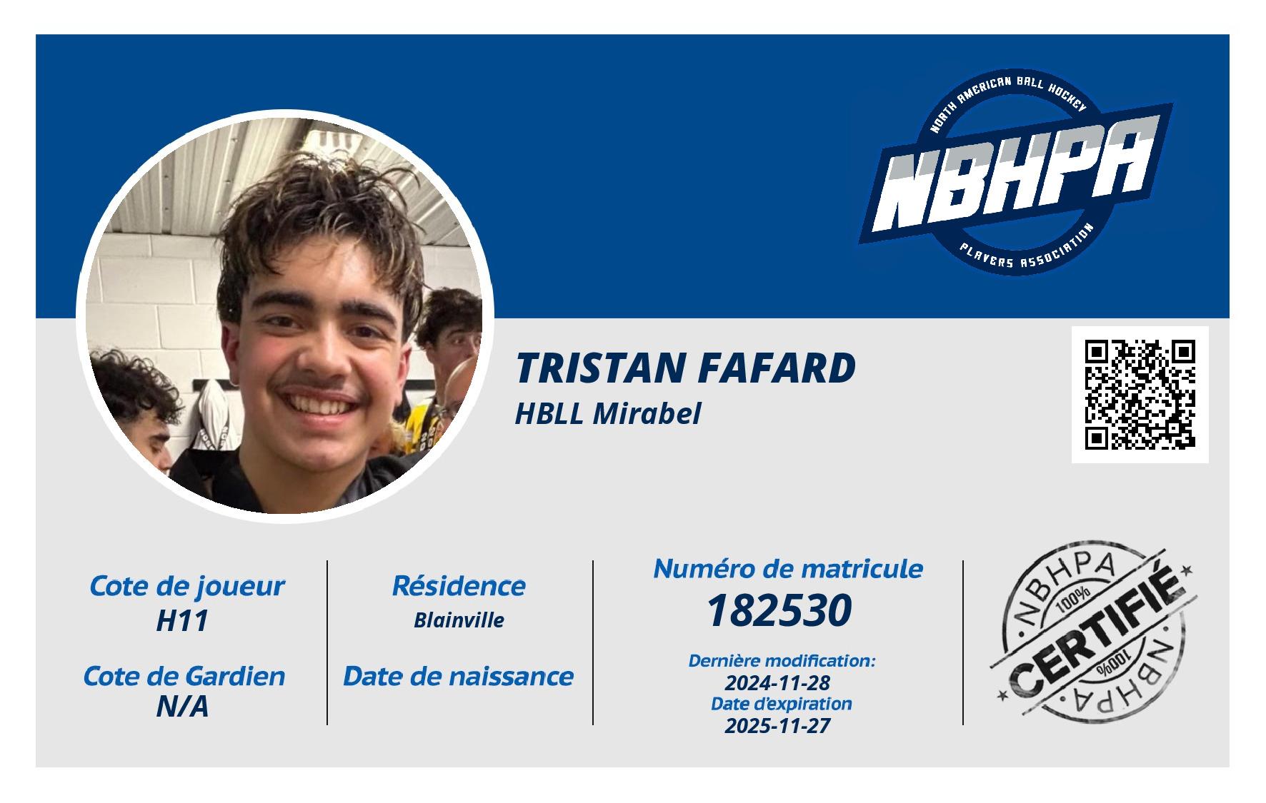 Tristan Fafard