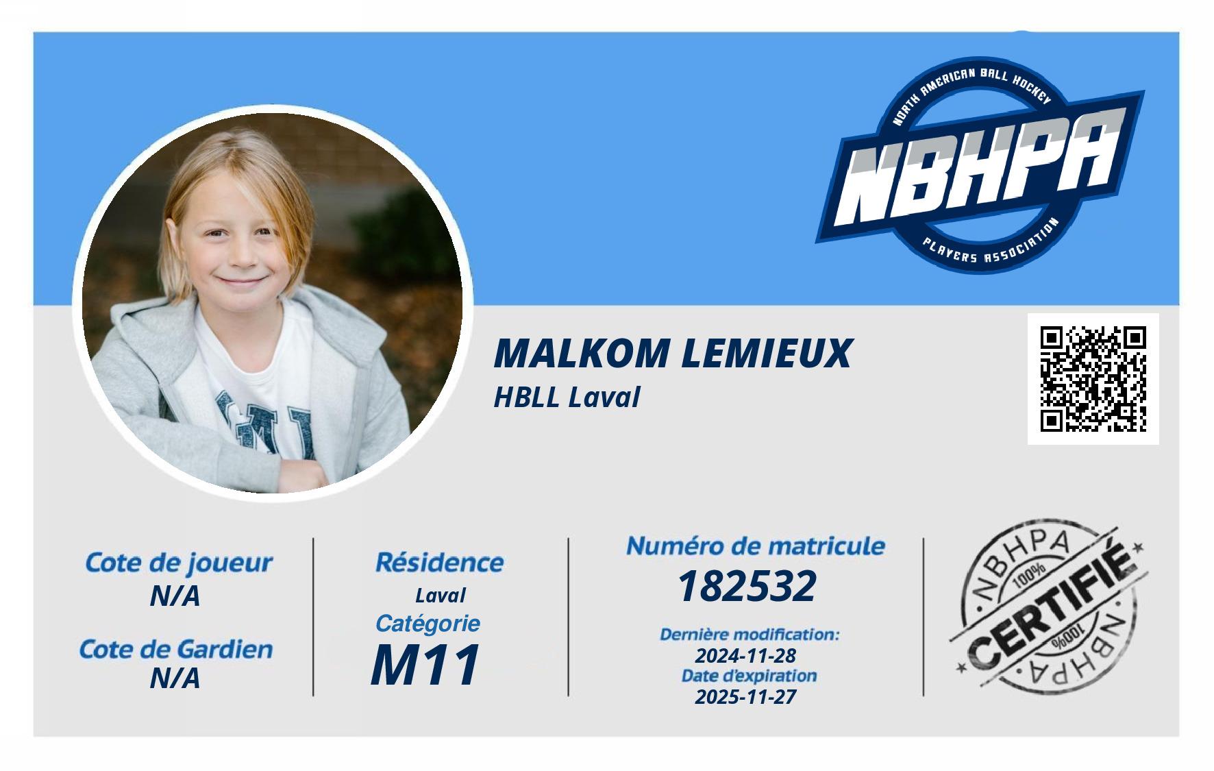 Malkom Lemieux