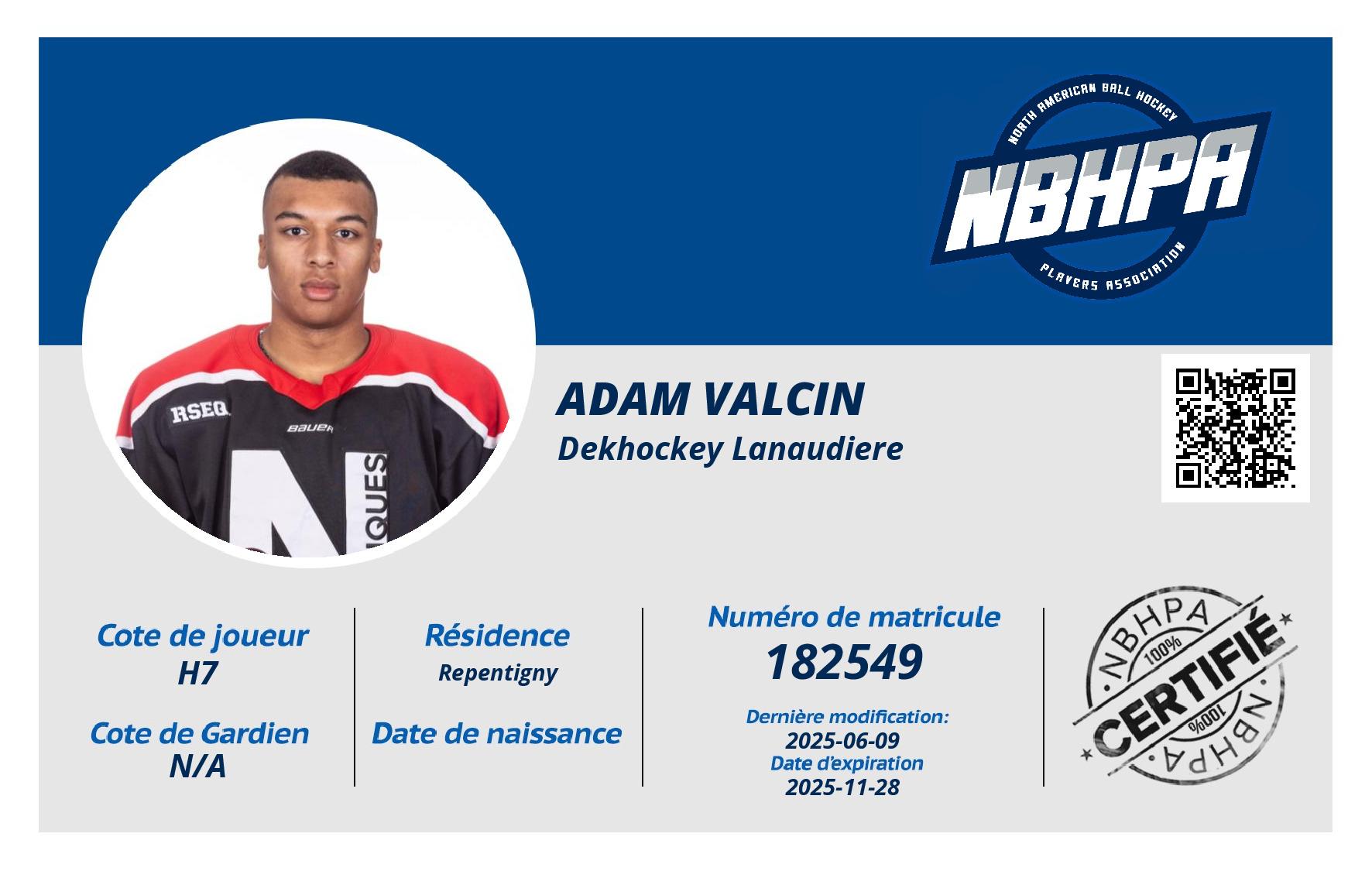 Adam Valcin