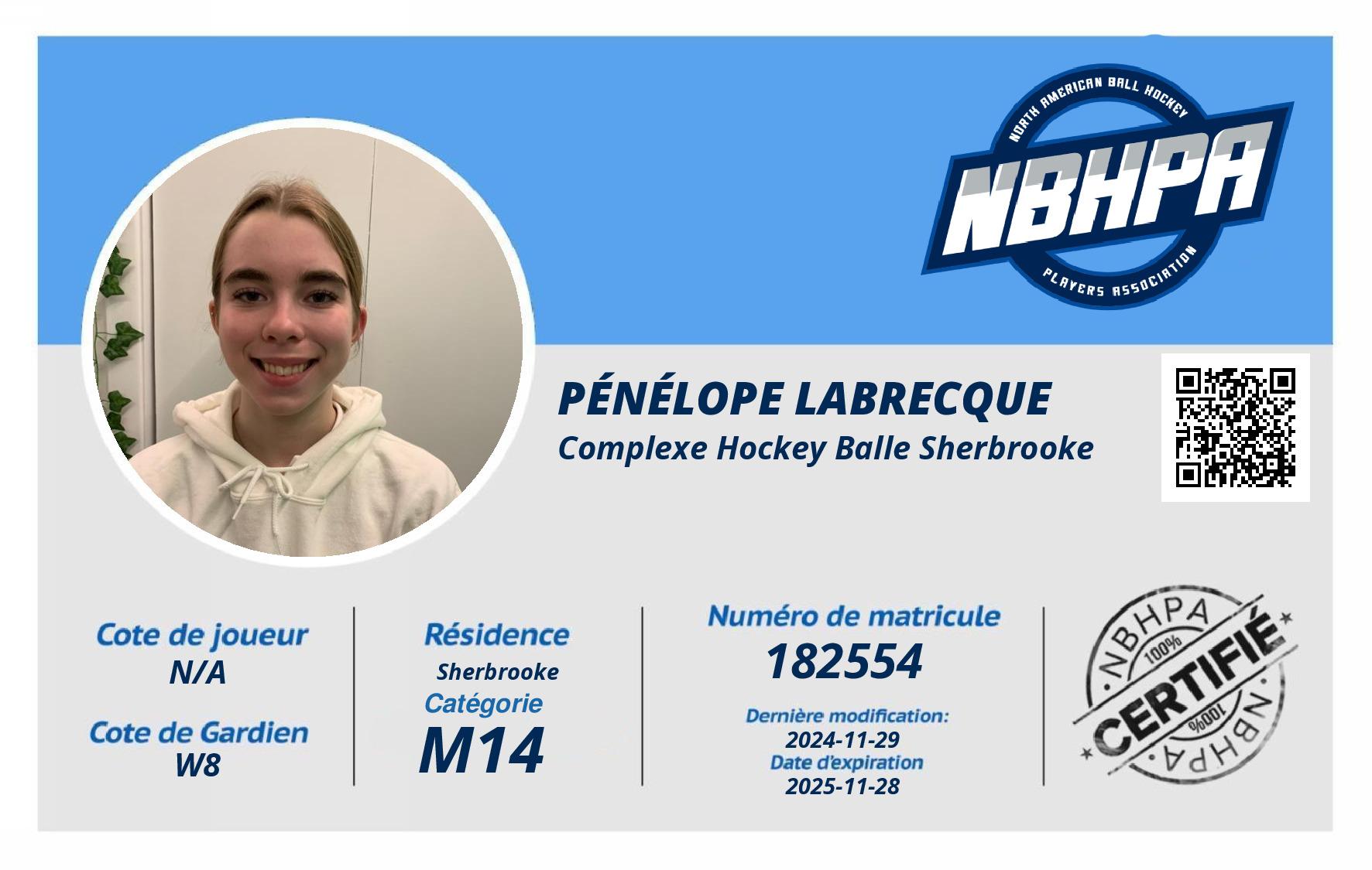 Pénélope Labrecque