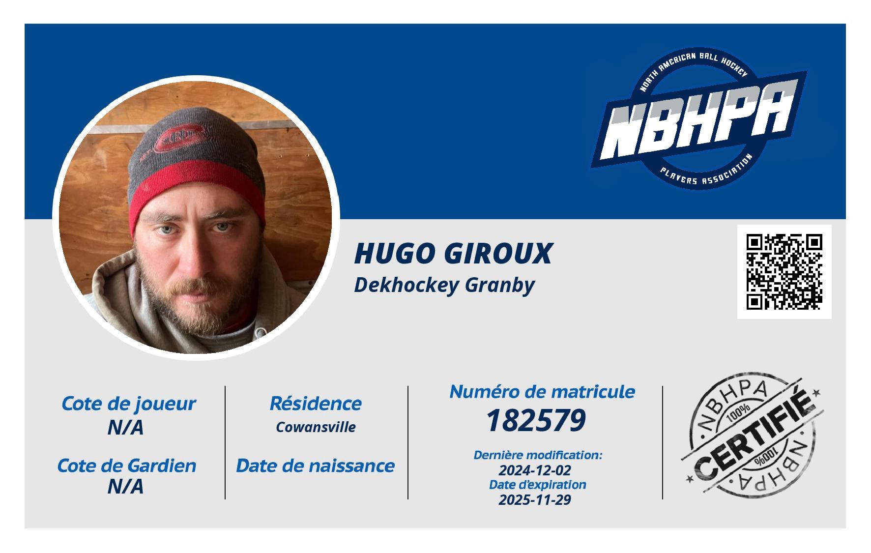 Hugo Giroux