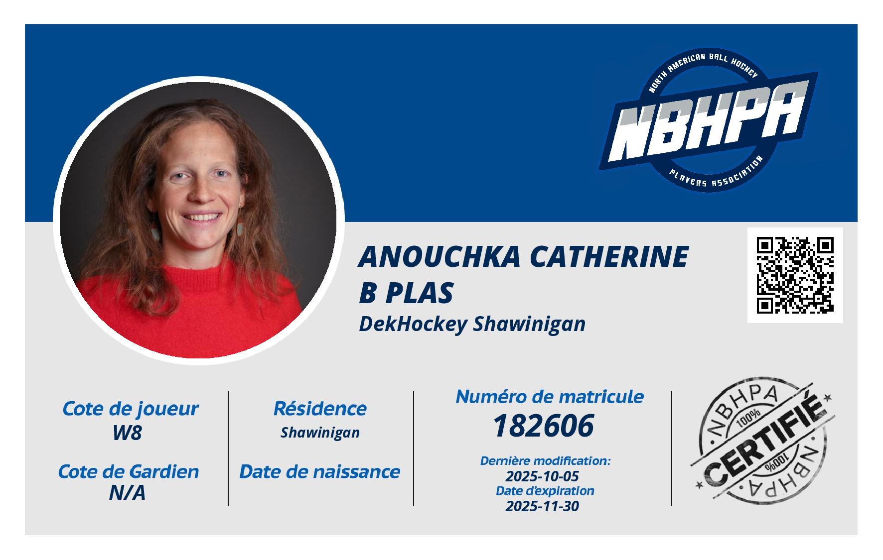 Anouchka Catherine B Plas