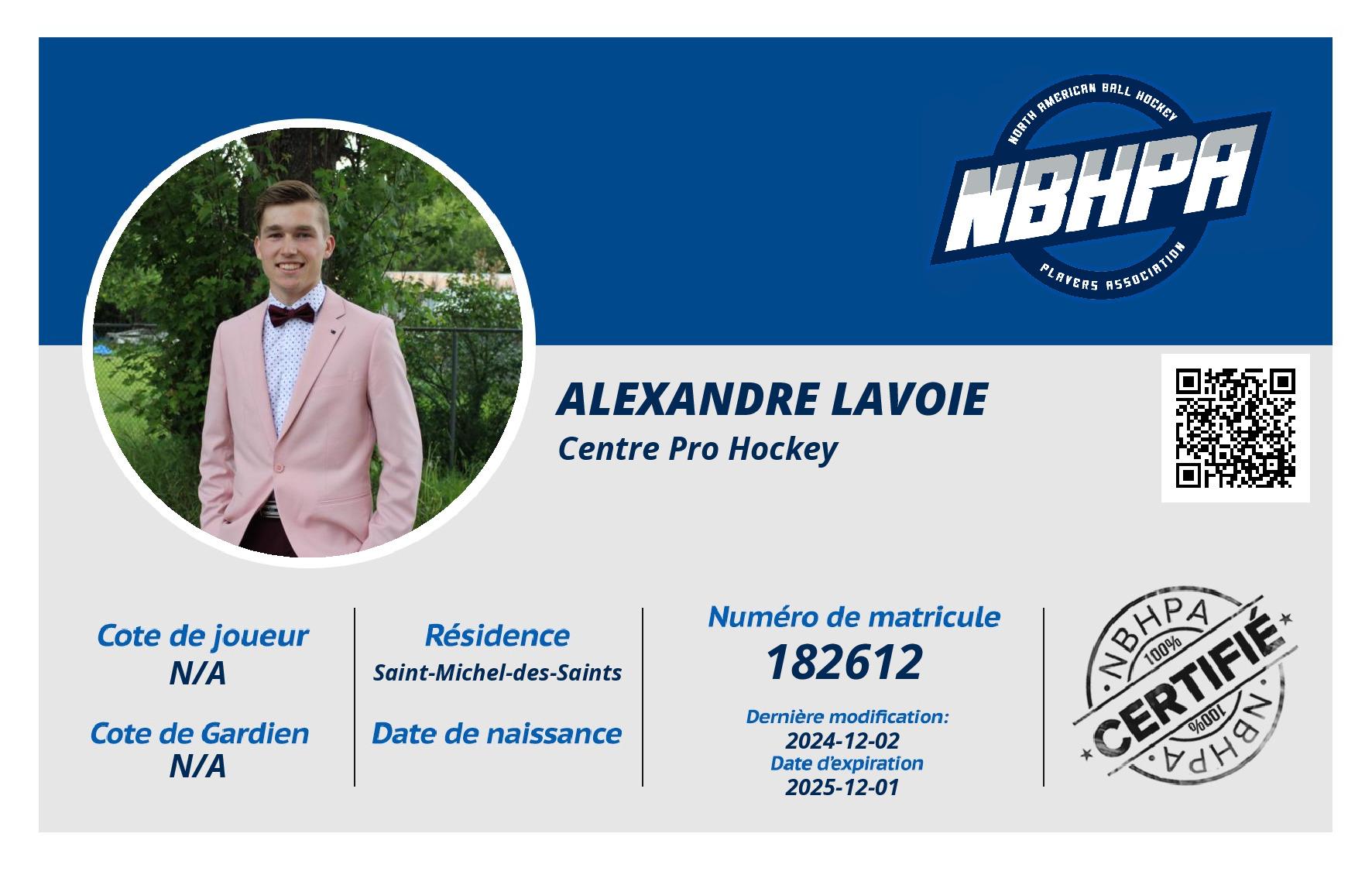 Alexandre Lavoie