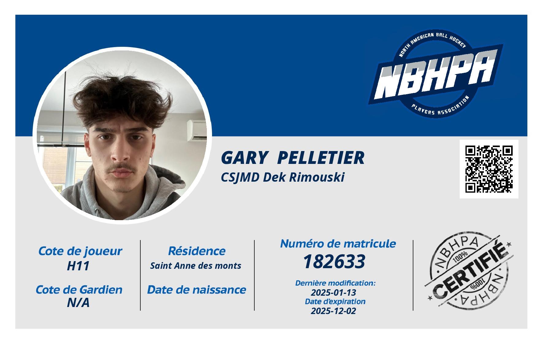 Gary  Pelletier