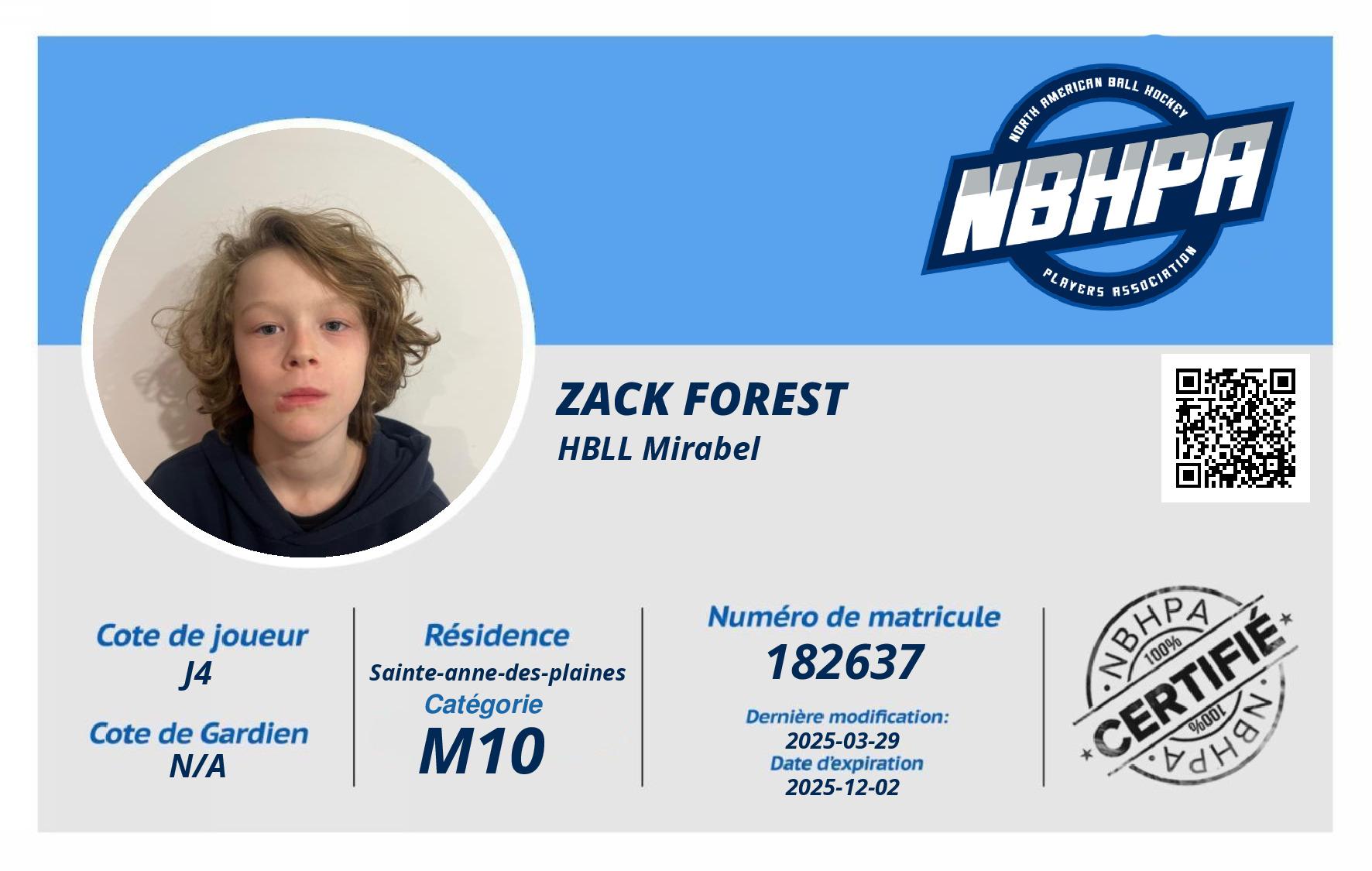 Zack Forest
