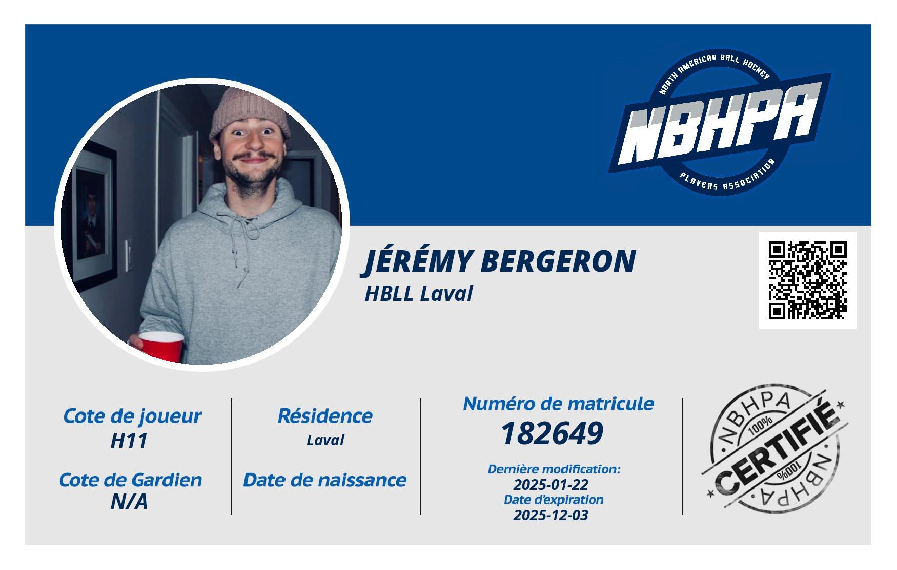Jérémy Bergeron