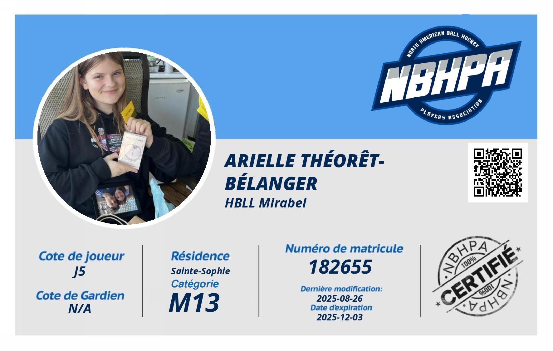 Arielle Théorêt-Bélanger