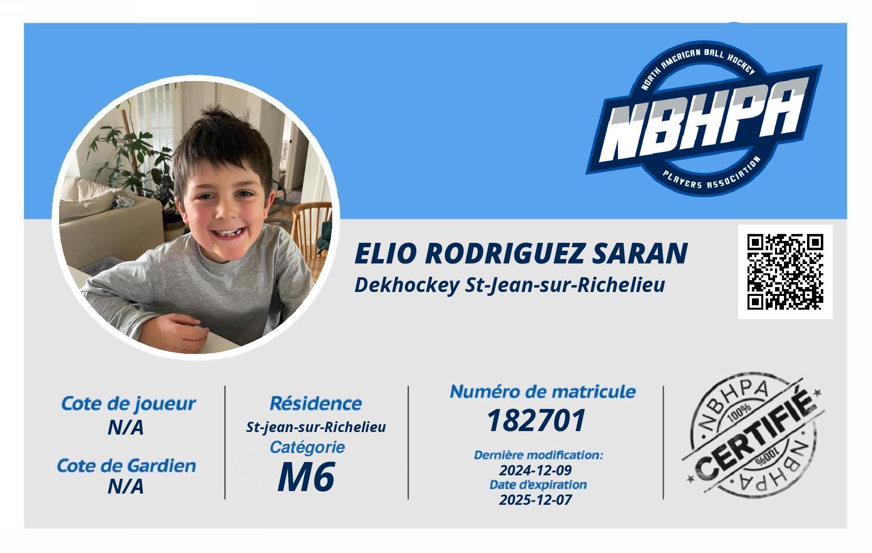 Elio Rodriguez Saran