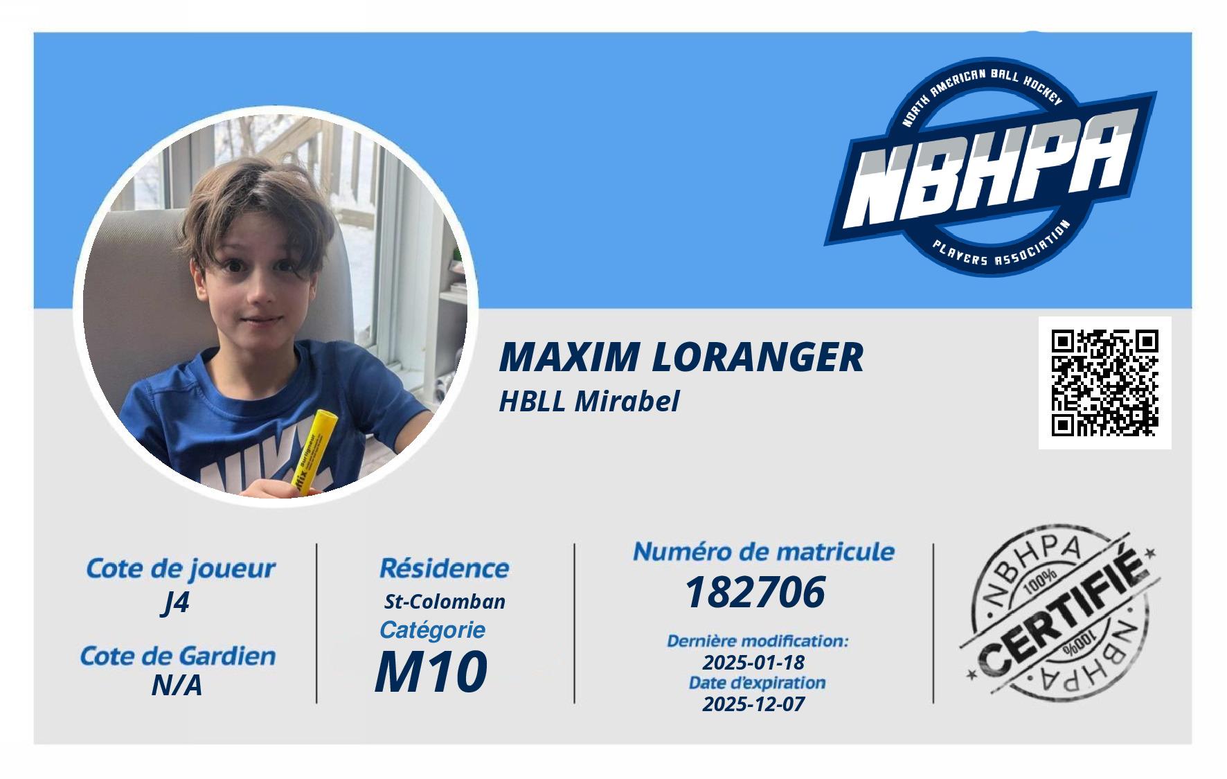 Maxim Loranger