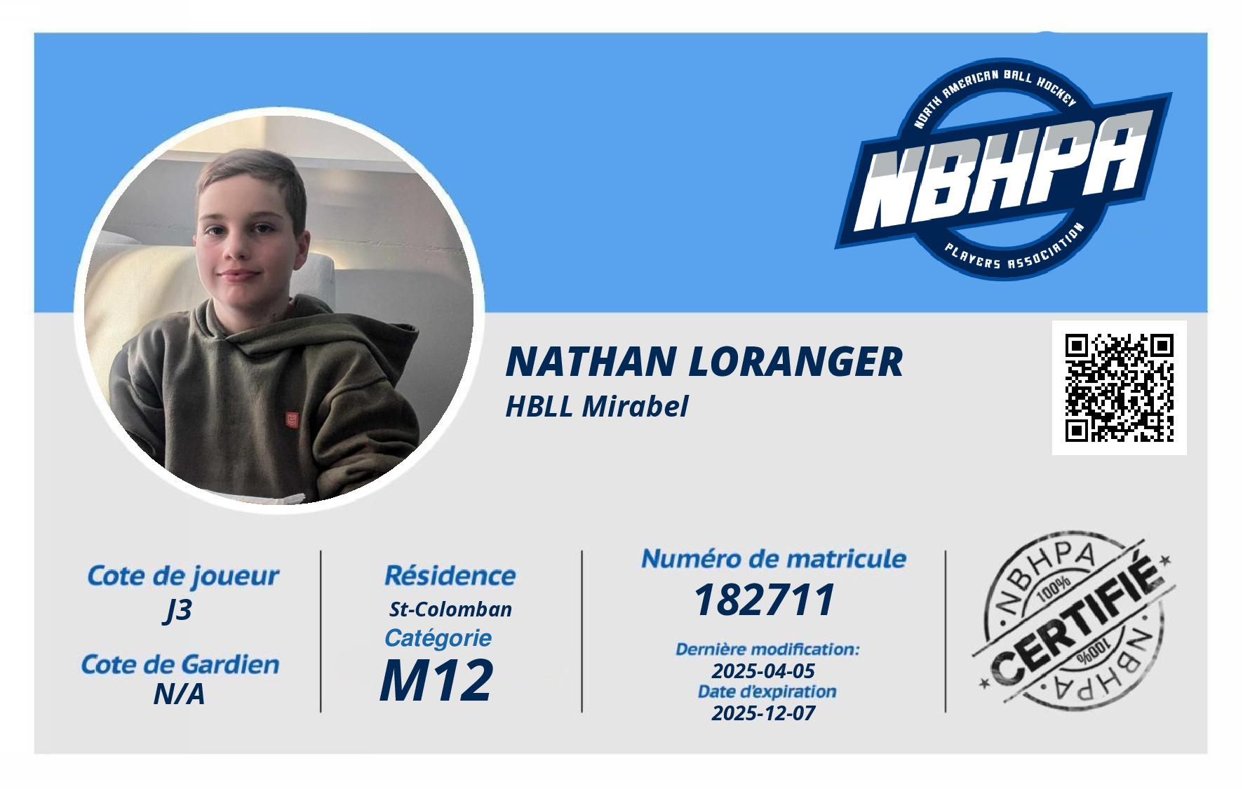 Nathan Loranger