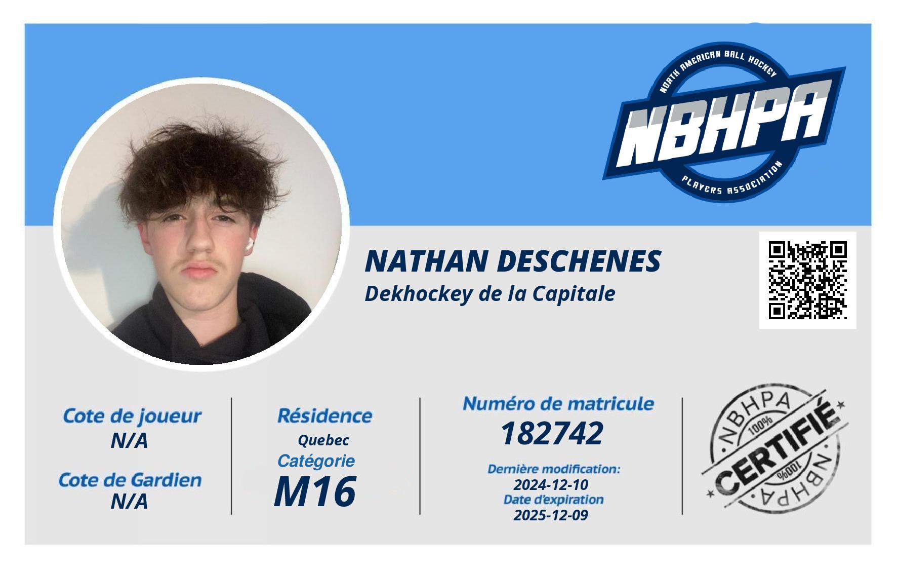 Nathan Deschenes 