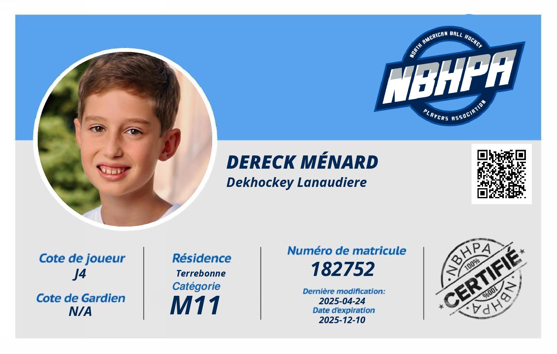 Dereck Ménard