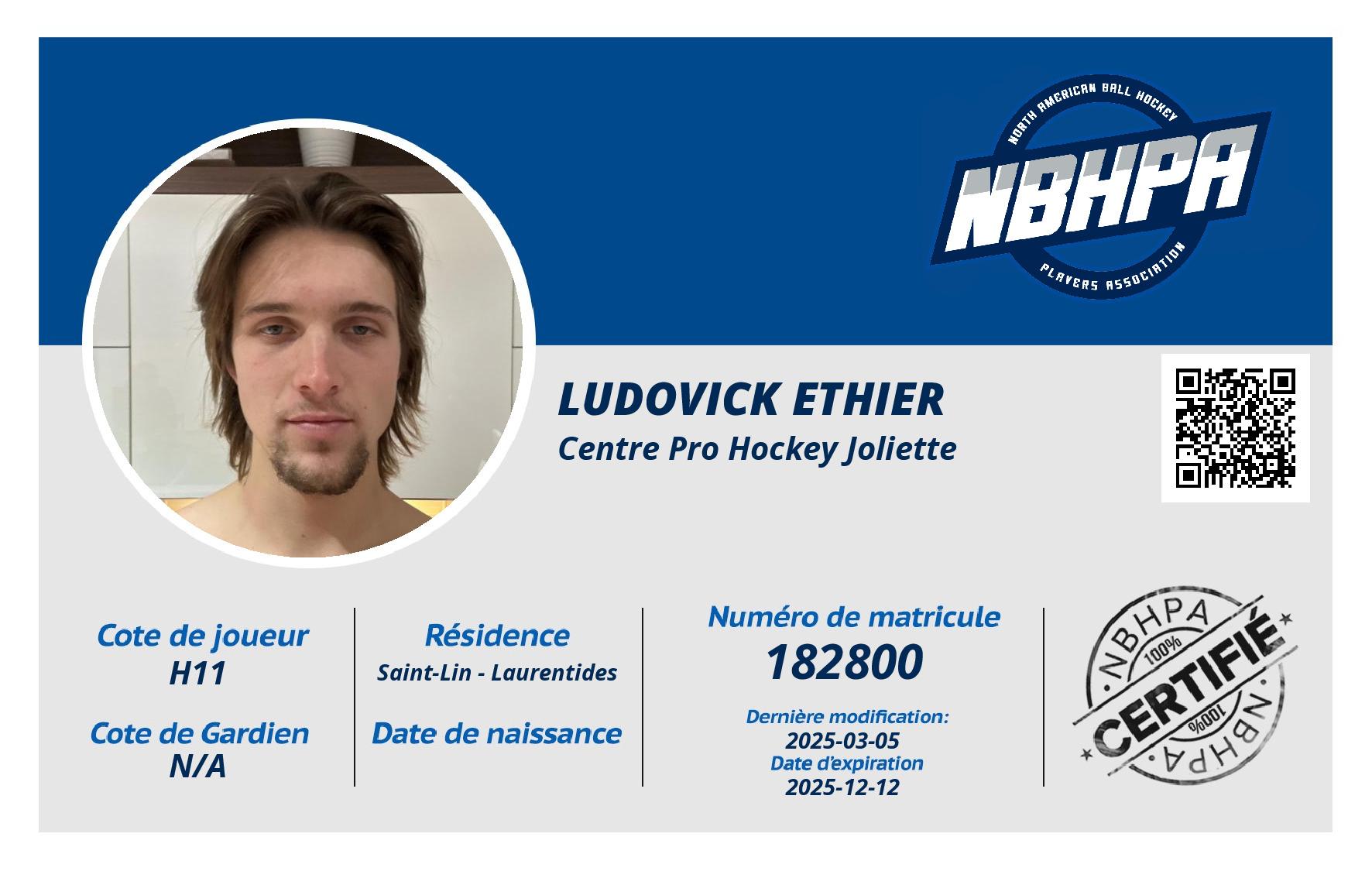 ludovick ethier