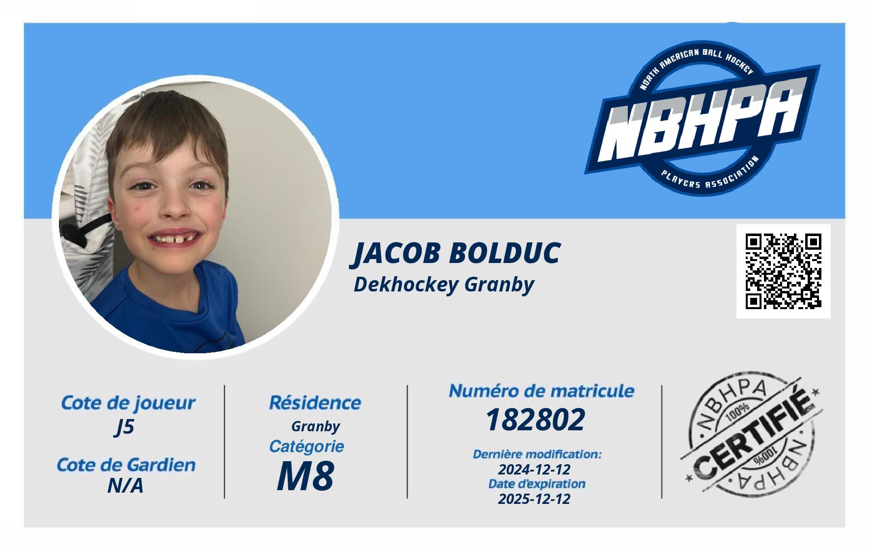 Jacob Bolduc