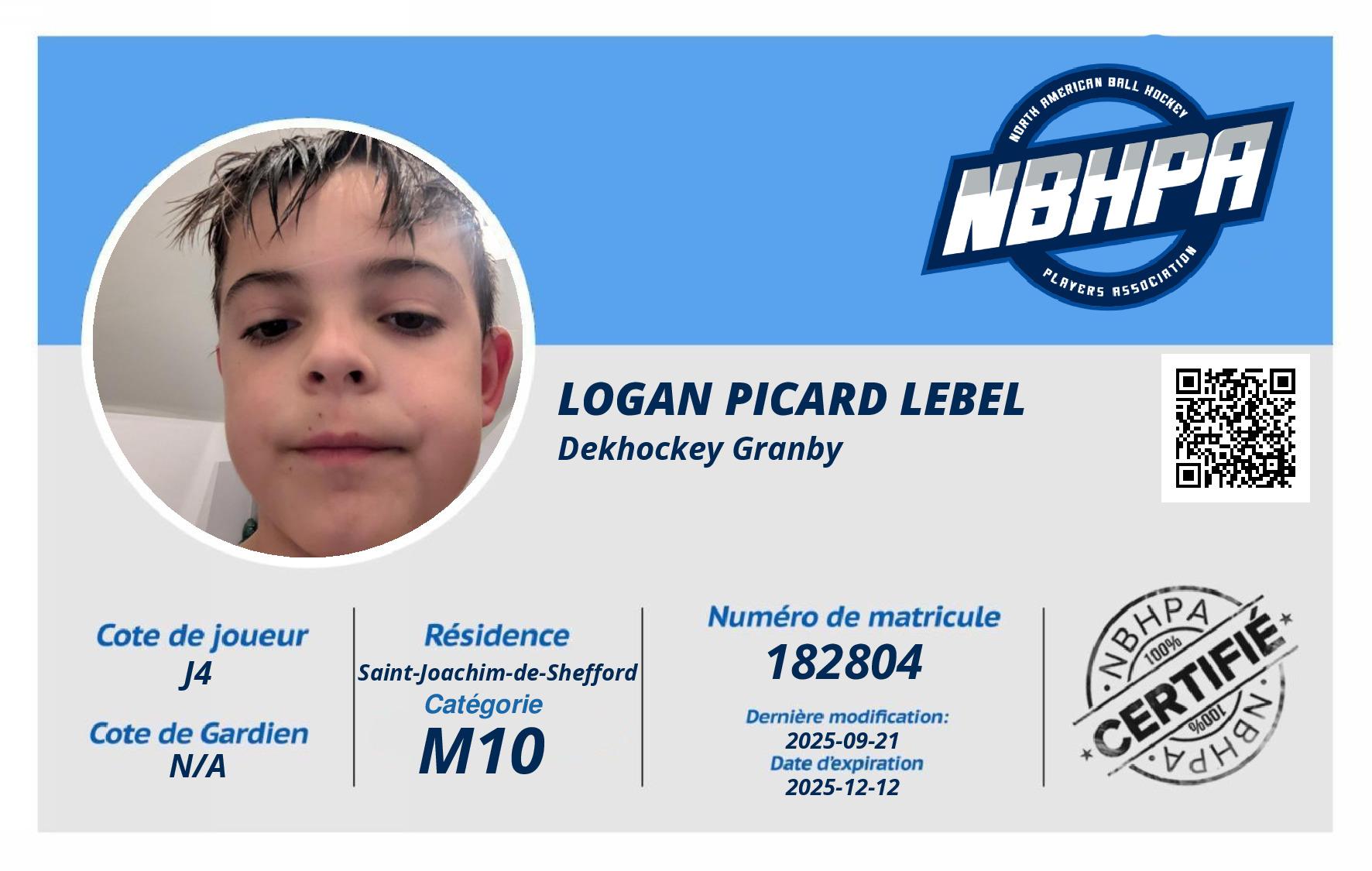 Logan Picard Lebel 