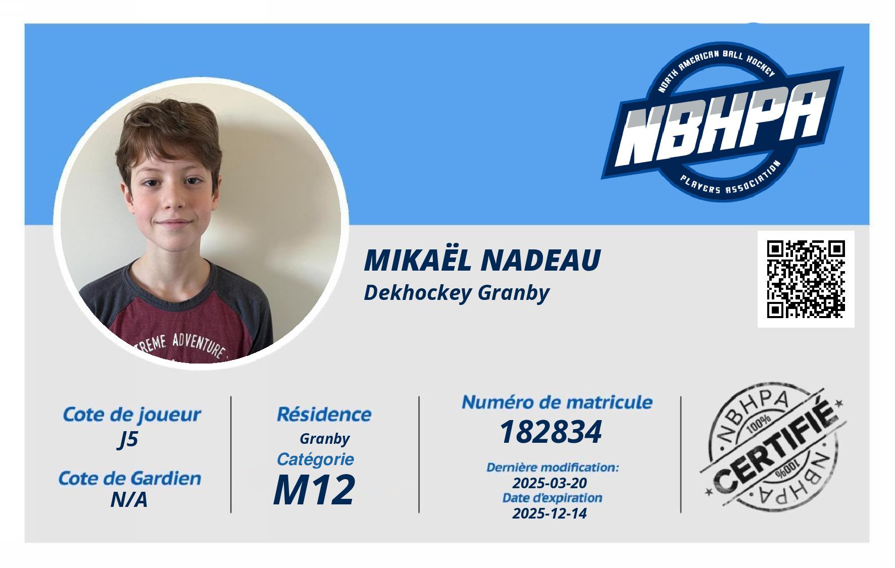 Mikaël Nadeau