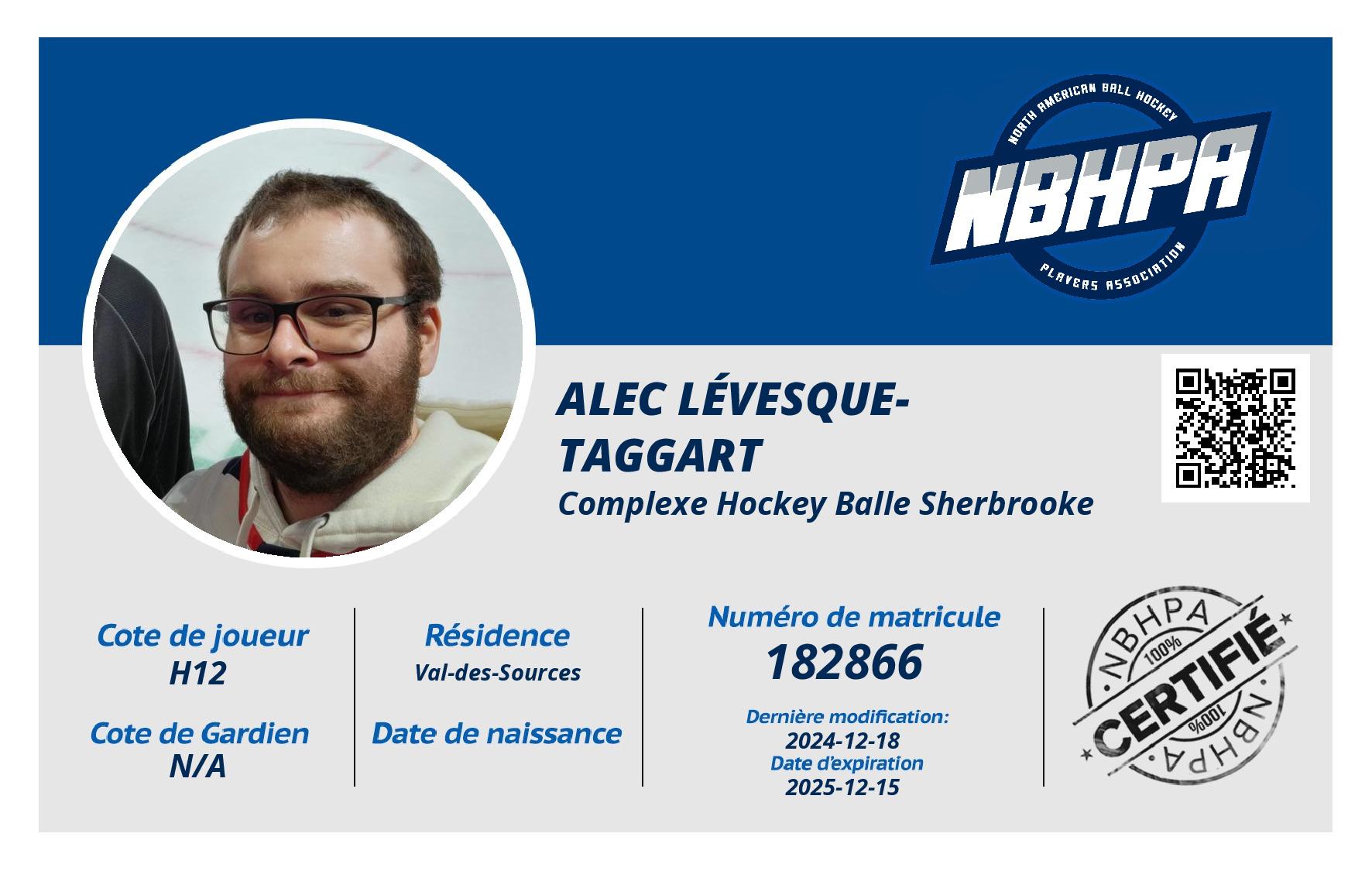 Alec Lévesque-Taggart