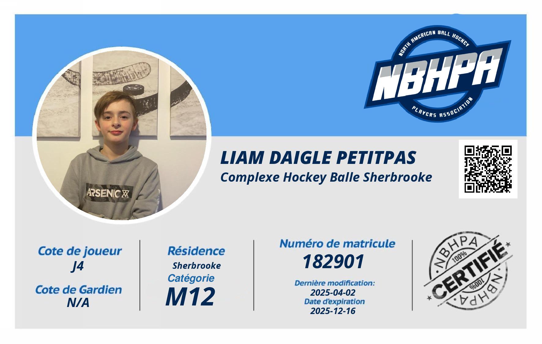 Liam Daigle Petitpas