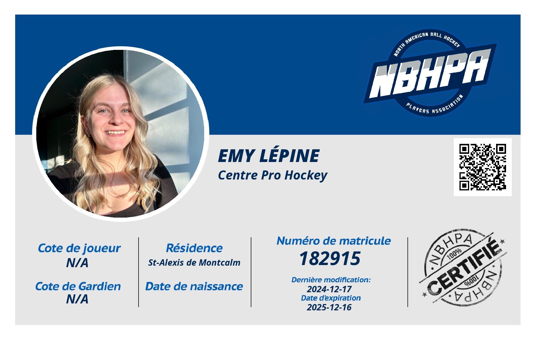 Emy Lépine 