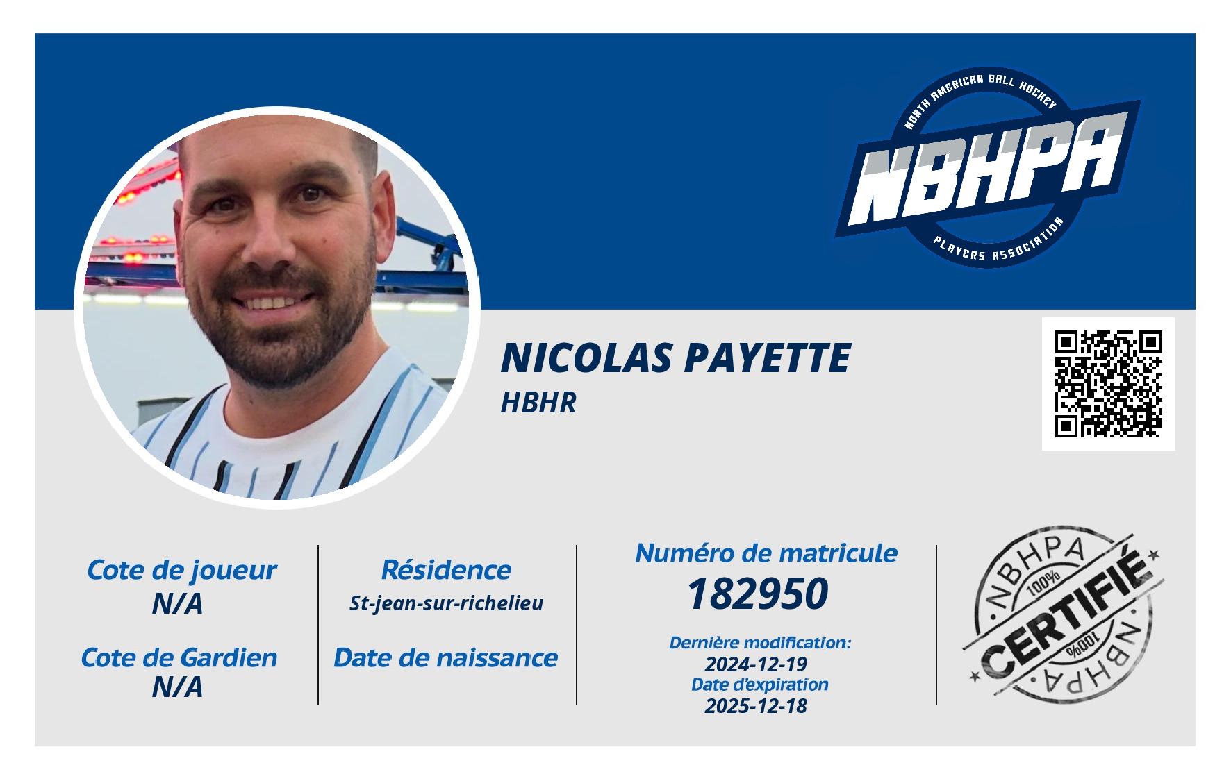 Nicolas Payette
