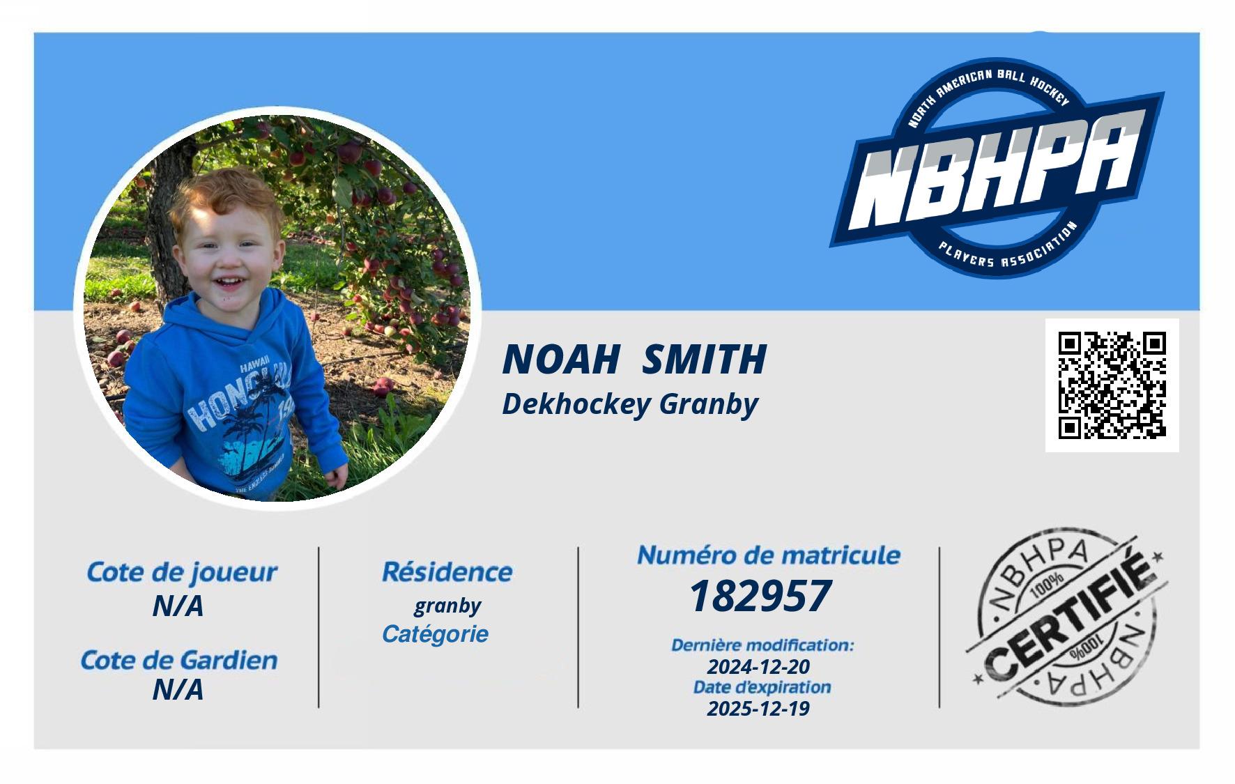 Noah  smith 