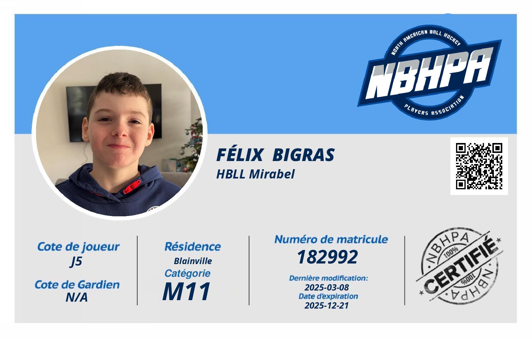 Félix  Bigras