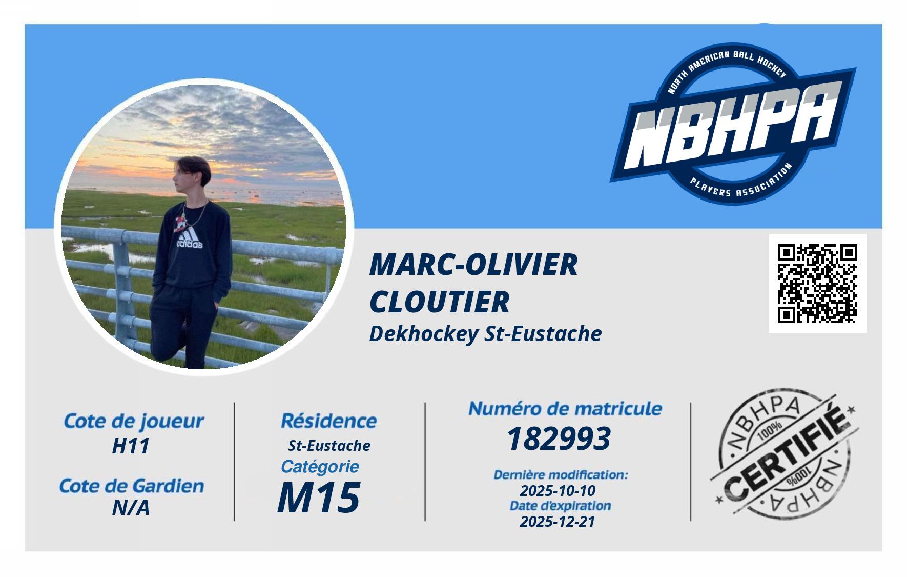 Marc-Olivier Cloutier