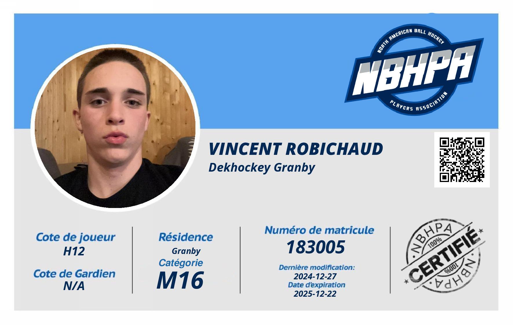 Vincent Robichaud