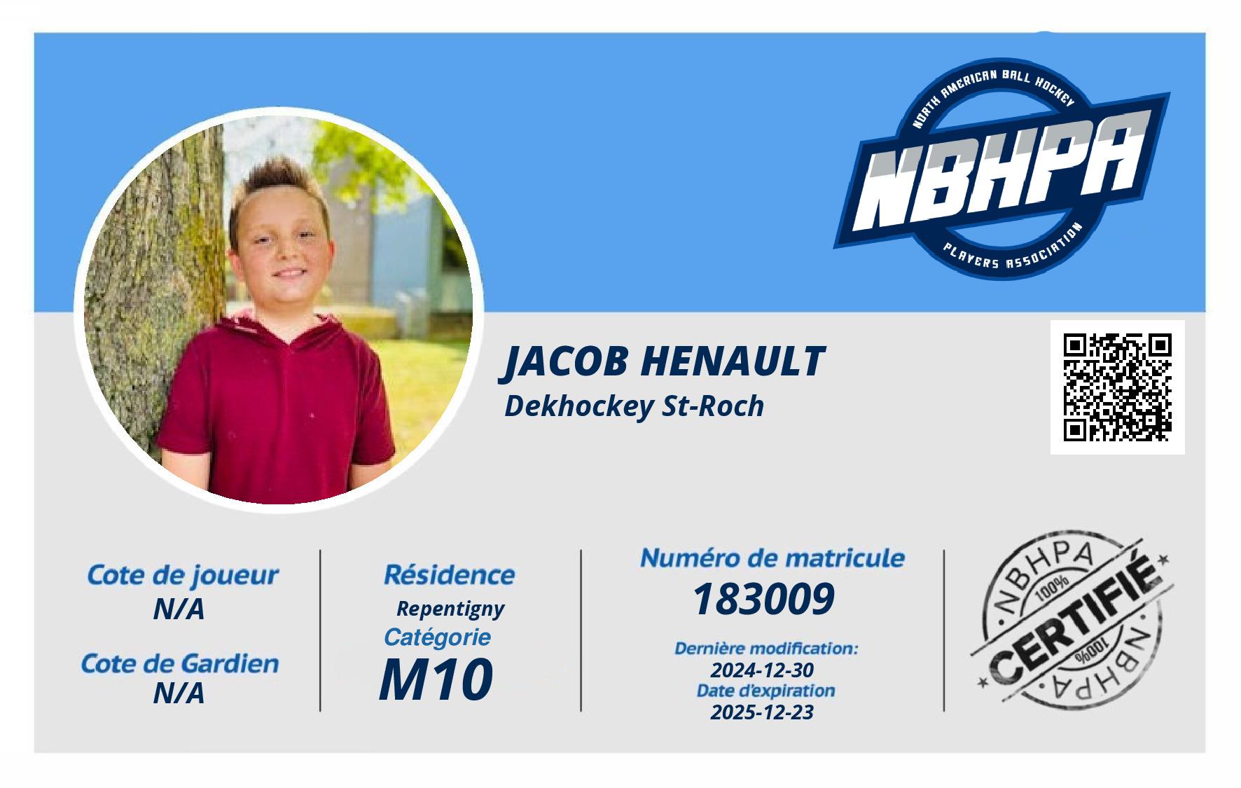 Jacob Henault