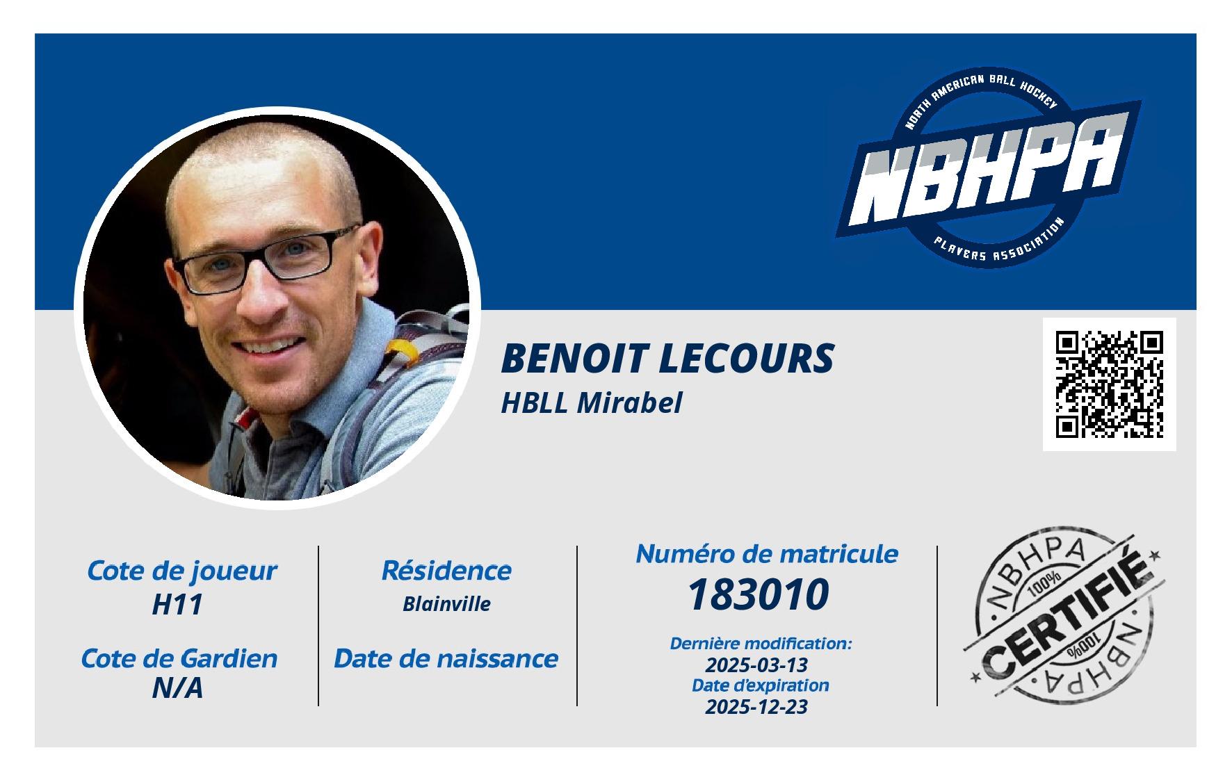 Benoit Lecours