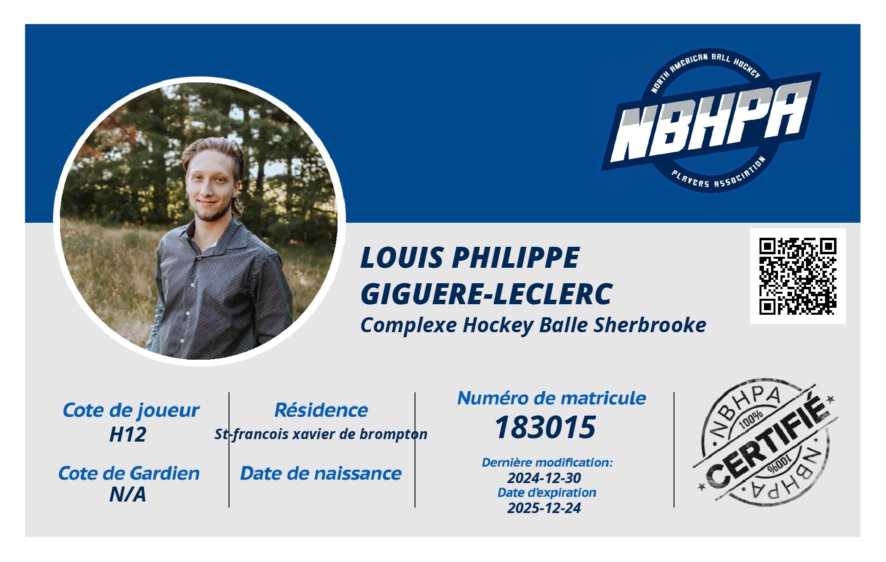 Louis Philippe Giguere-Leclerc