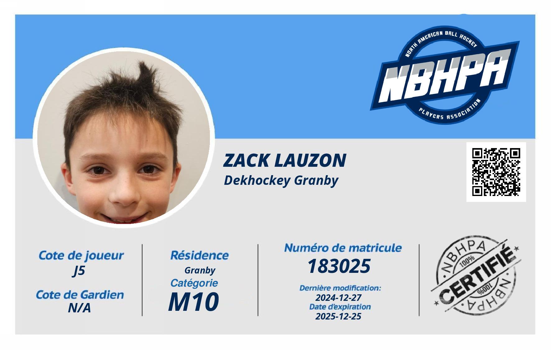 Zack Lauzon