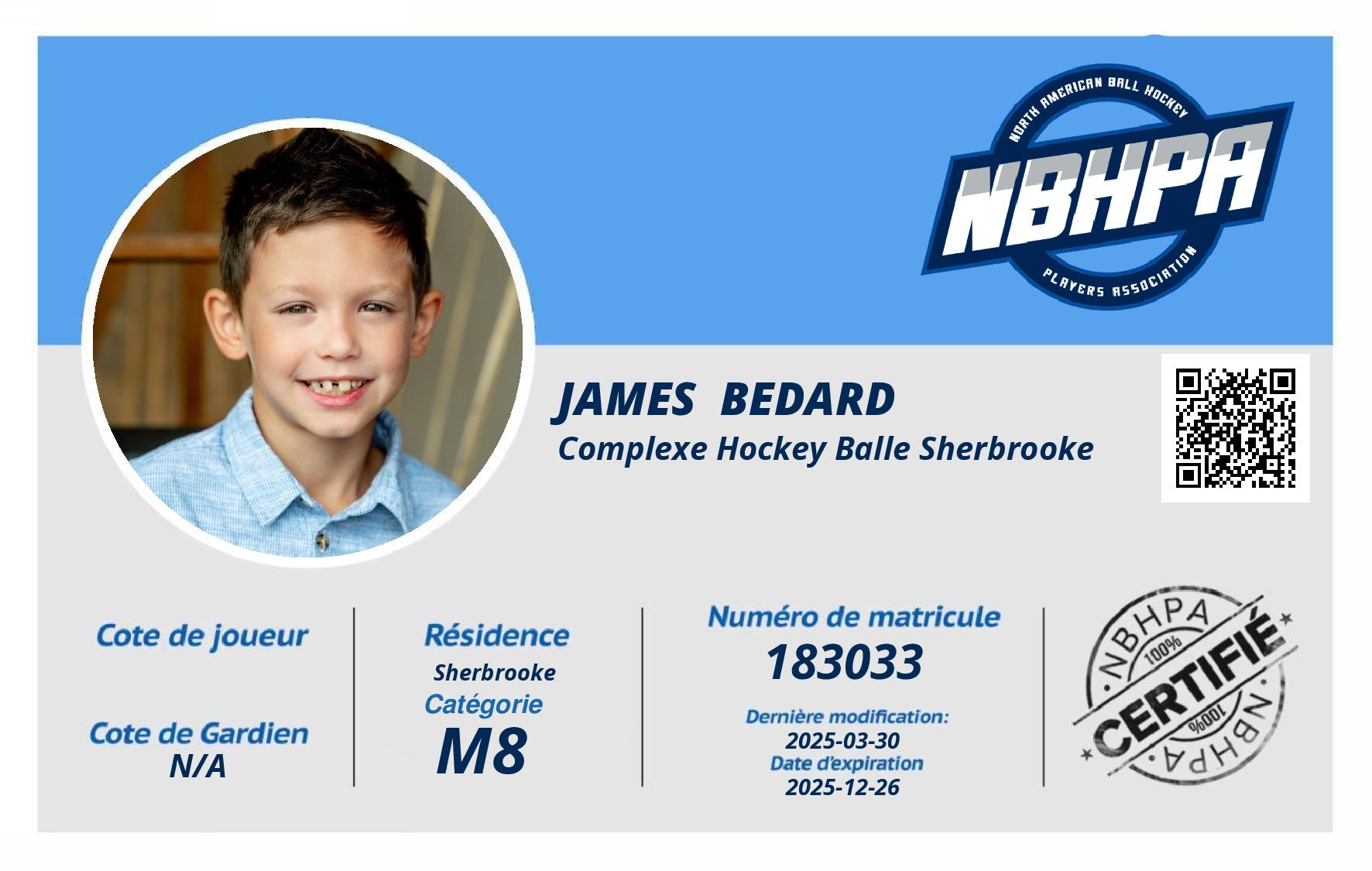 James  Bedard