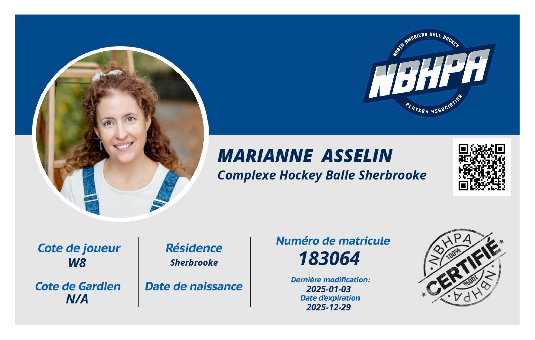 Marianne  Asselin