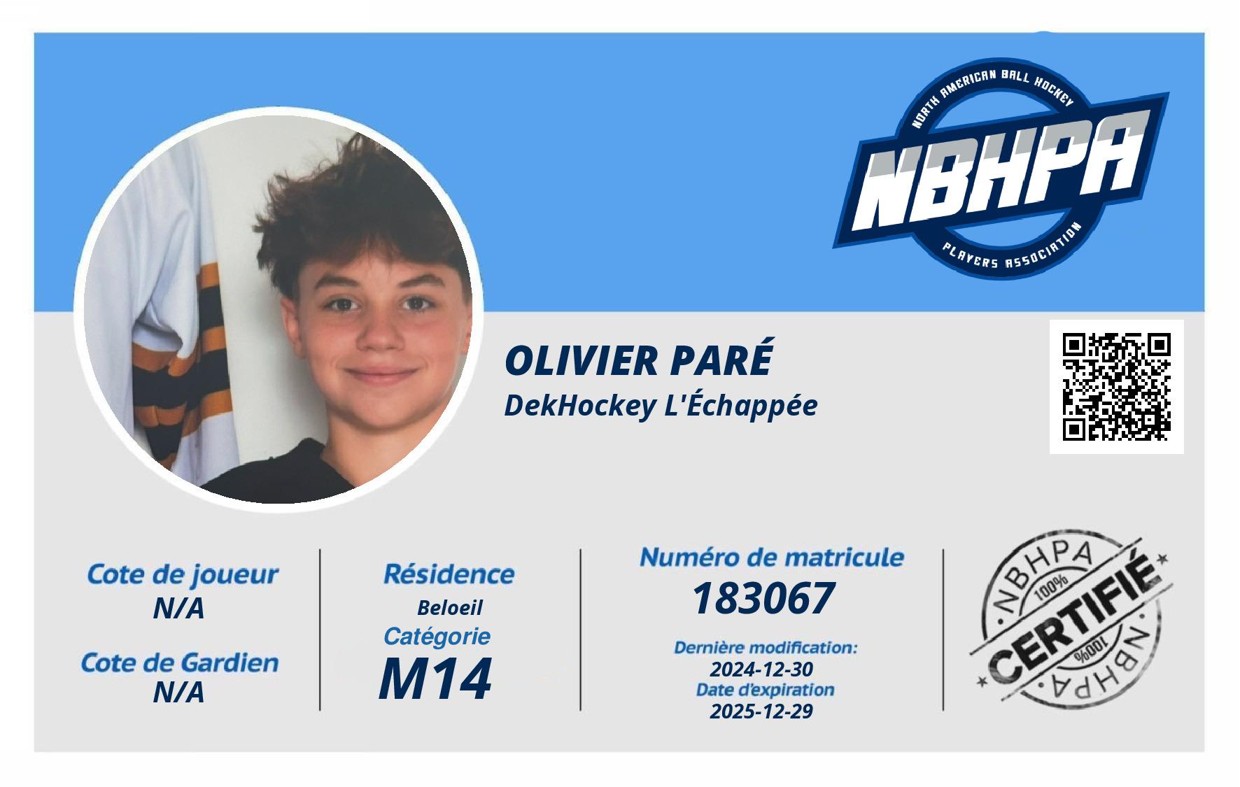 Olivier Paré