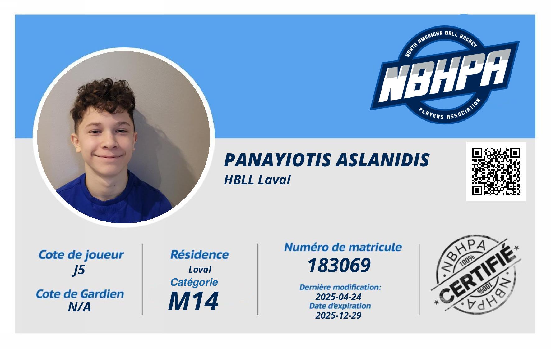 Panayiotis Aslanidis