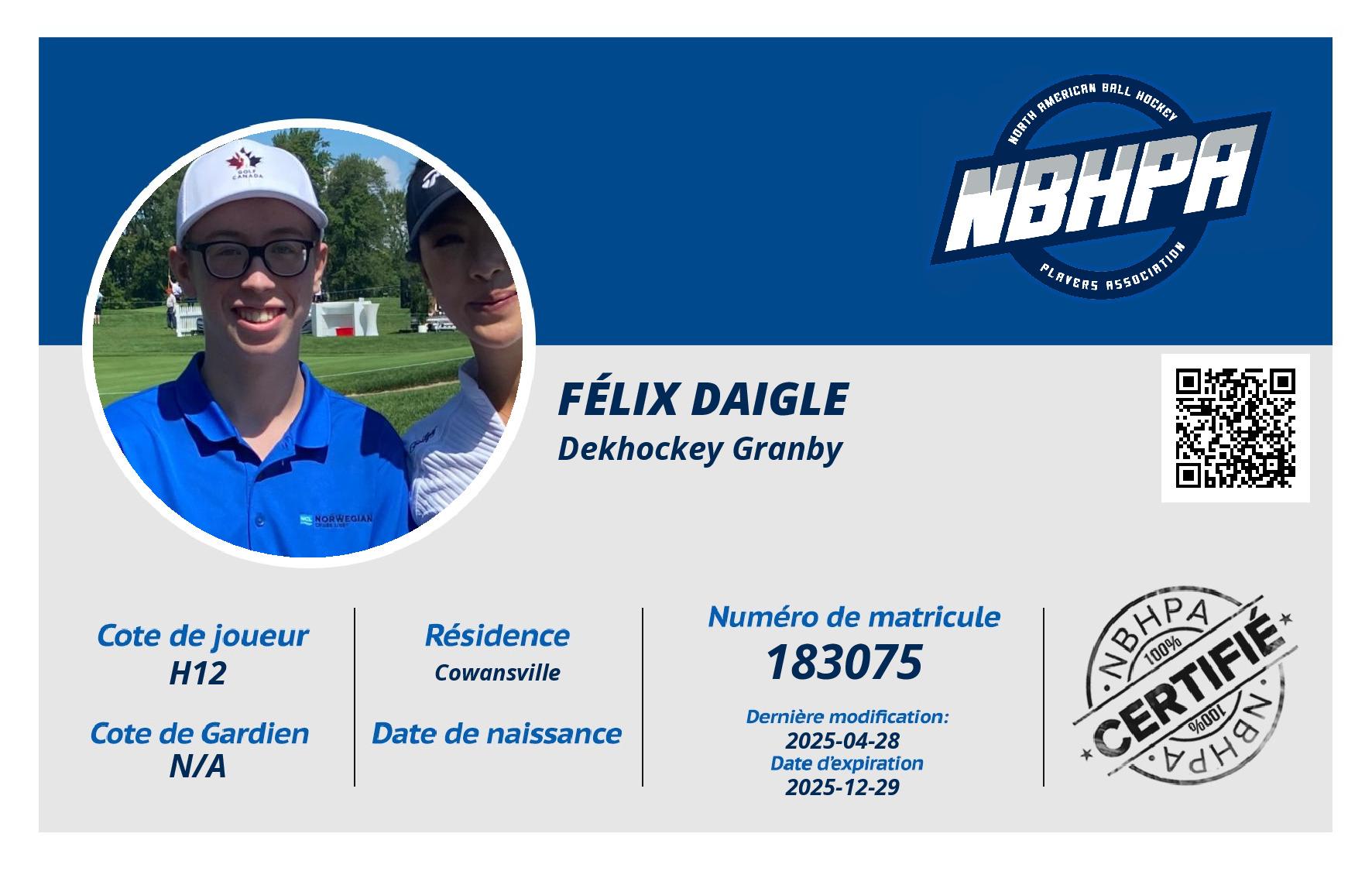 Félix Daigle