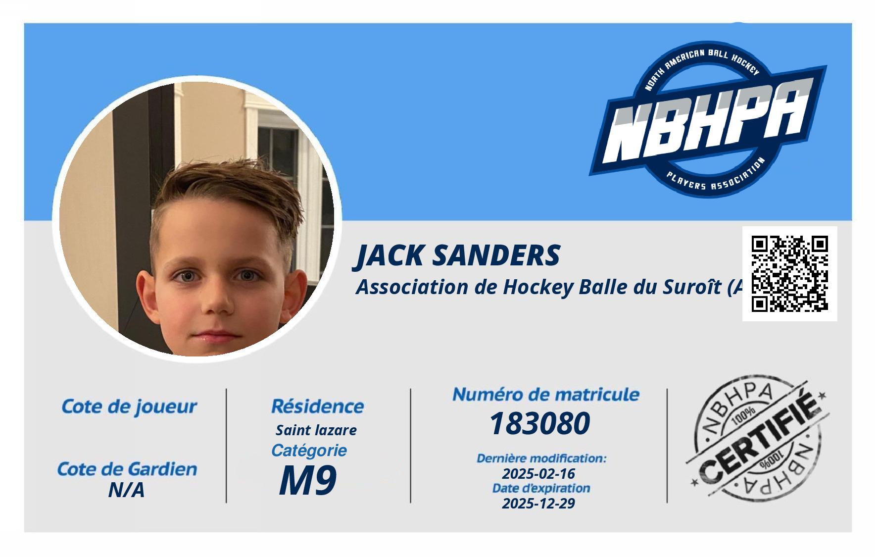 Jack Sanders 