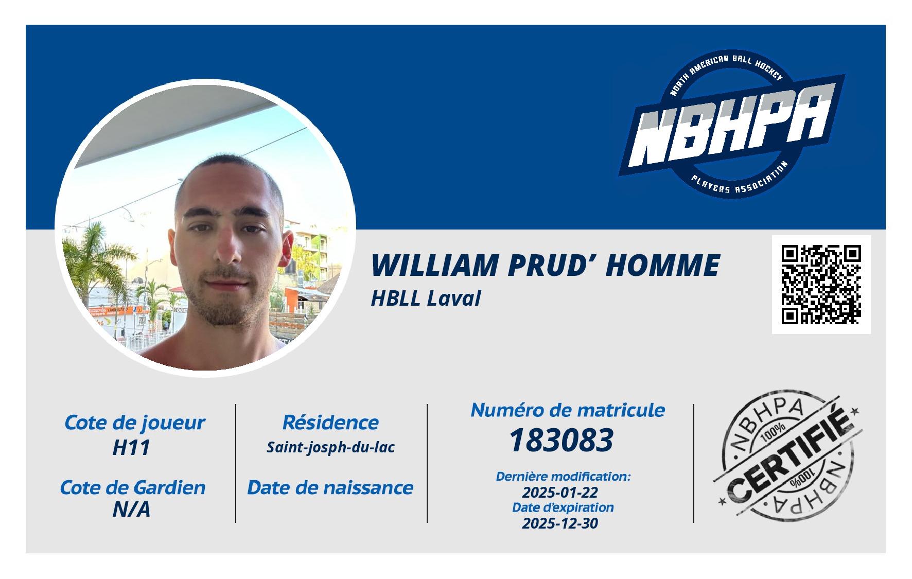 William Prud’homme