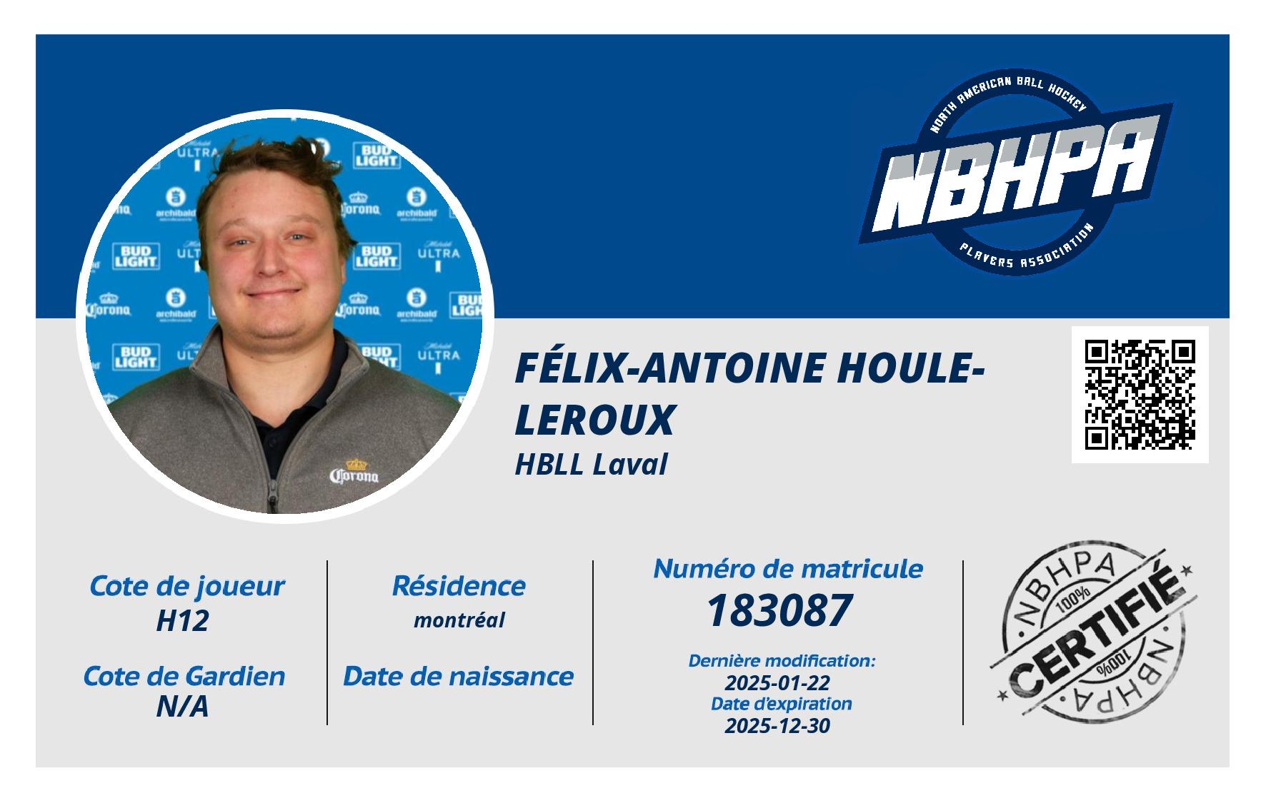 Félix-Antoine Houle-Leroux