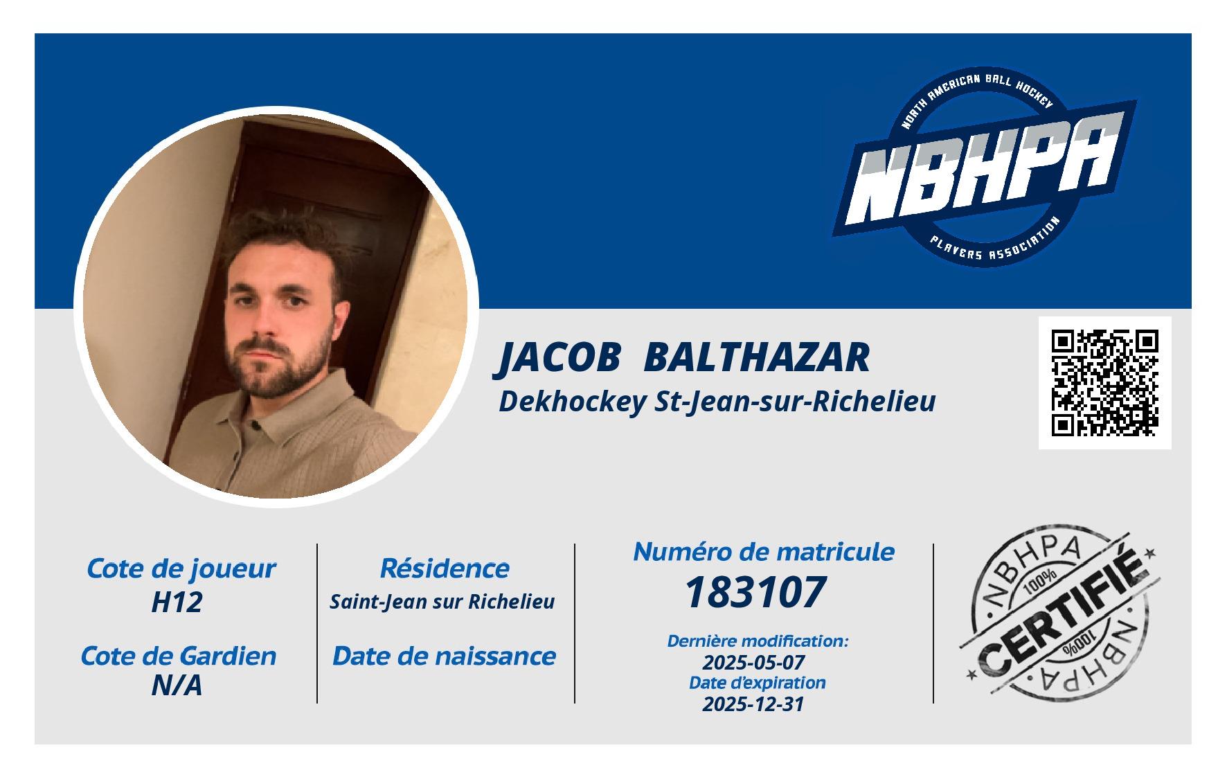 Jacob  Balthazar 