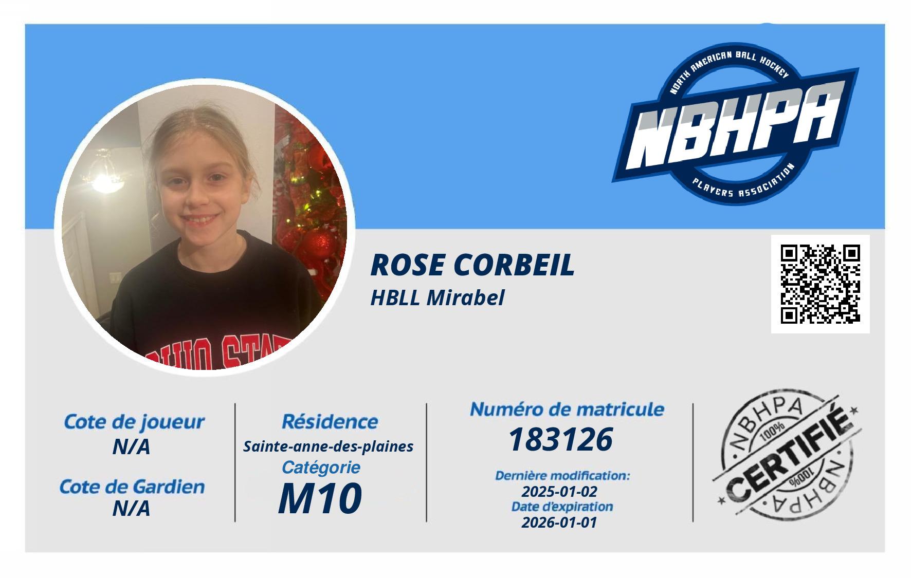 Rose Corbeil