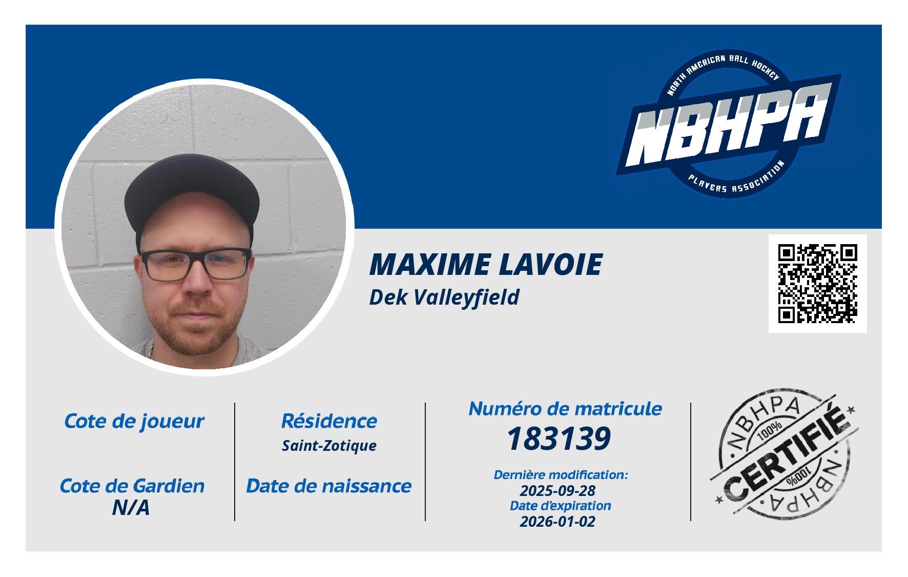 Maxime Lavoie