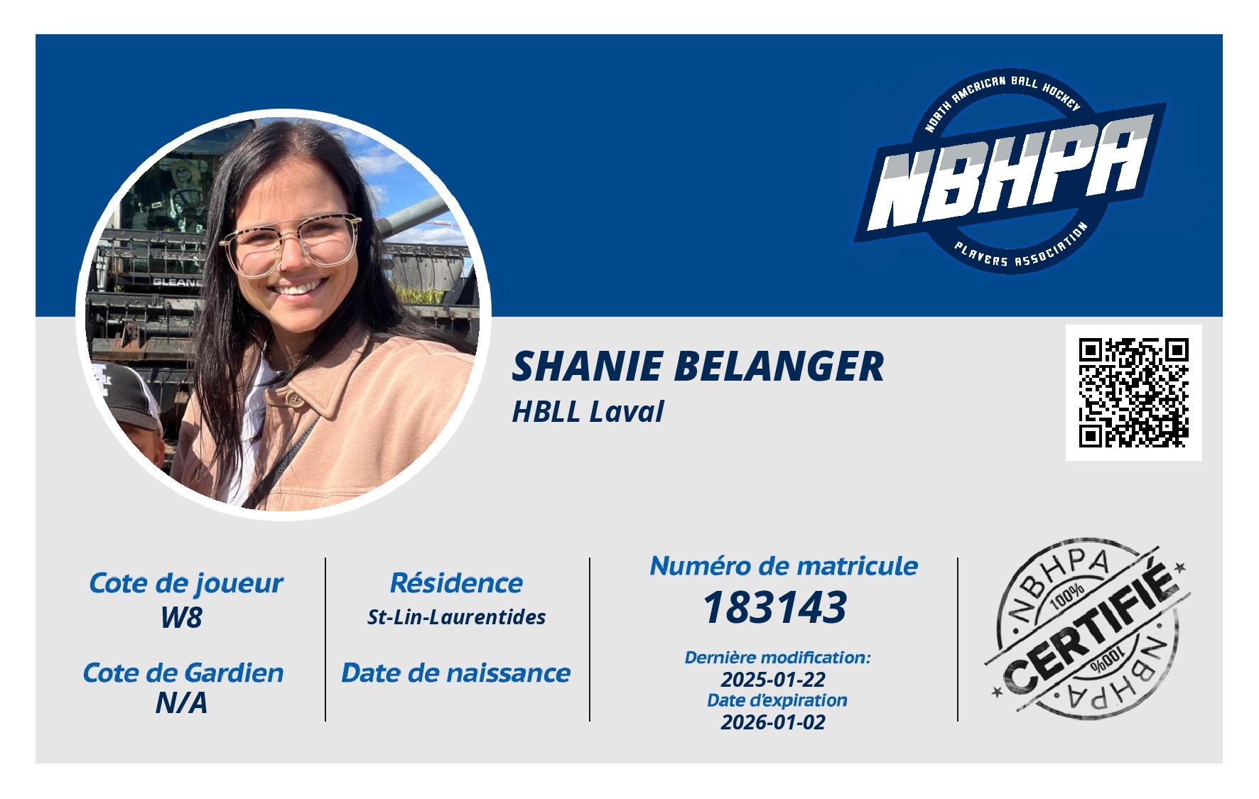 Shanie Belanger